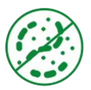 Kills 99.999% of 100 types of bacteria